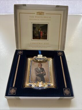 The White House Historical Association JFK Christmas 2020 Ornament New In Box